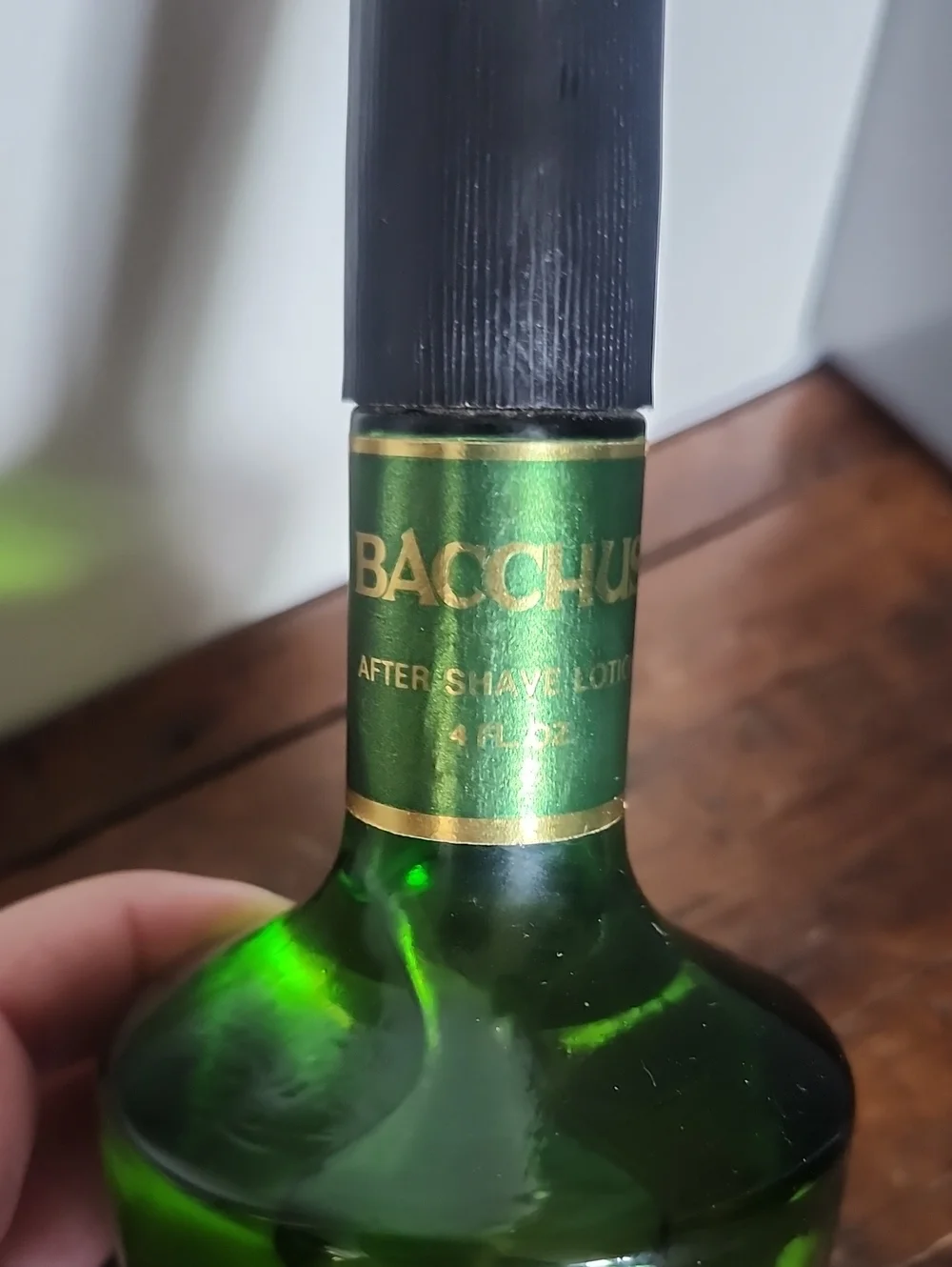Vtg Bacchus By Coty Aftershave Lotion 4 Fl Oz